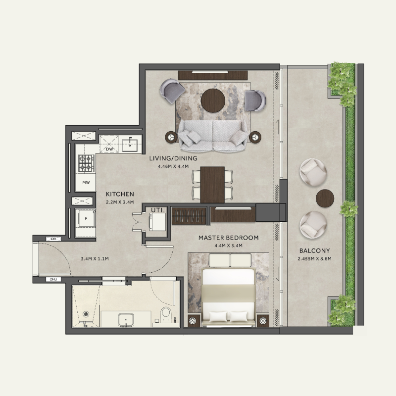 Apartments plan