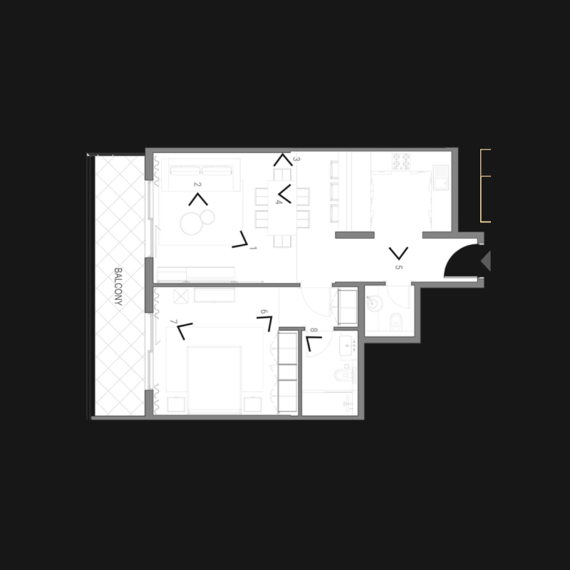 Apartments plan