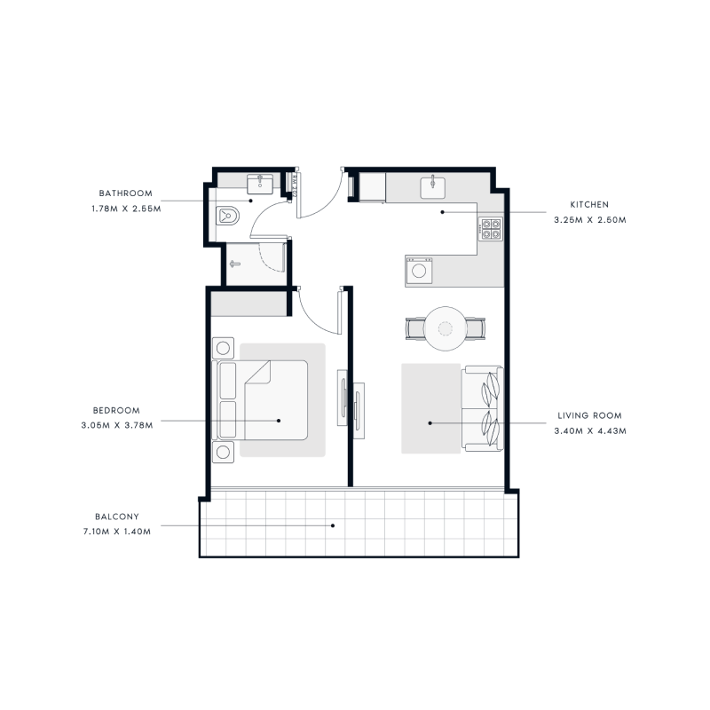 Apartments plan