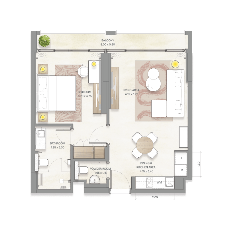 Apartments plan