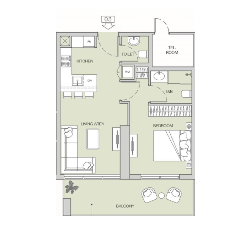 Apartments plan