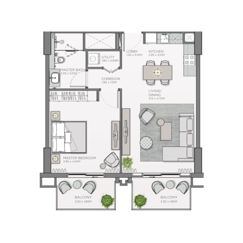 Apartments plan