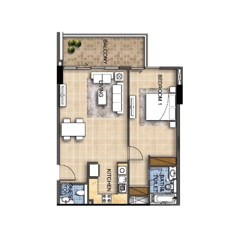 Apartments plan