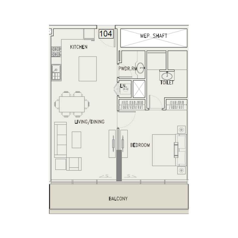 Apartments plan
