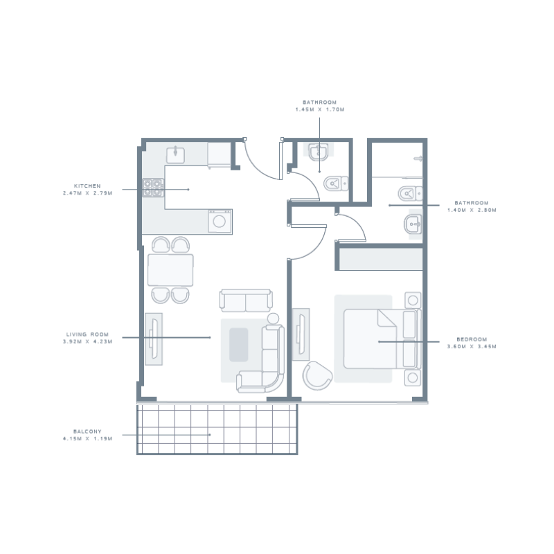 Apartments plan