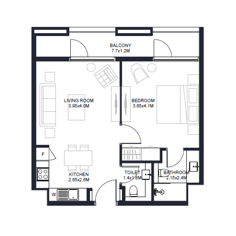 Apartments plan