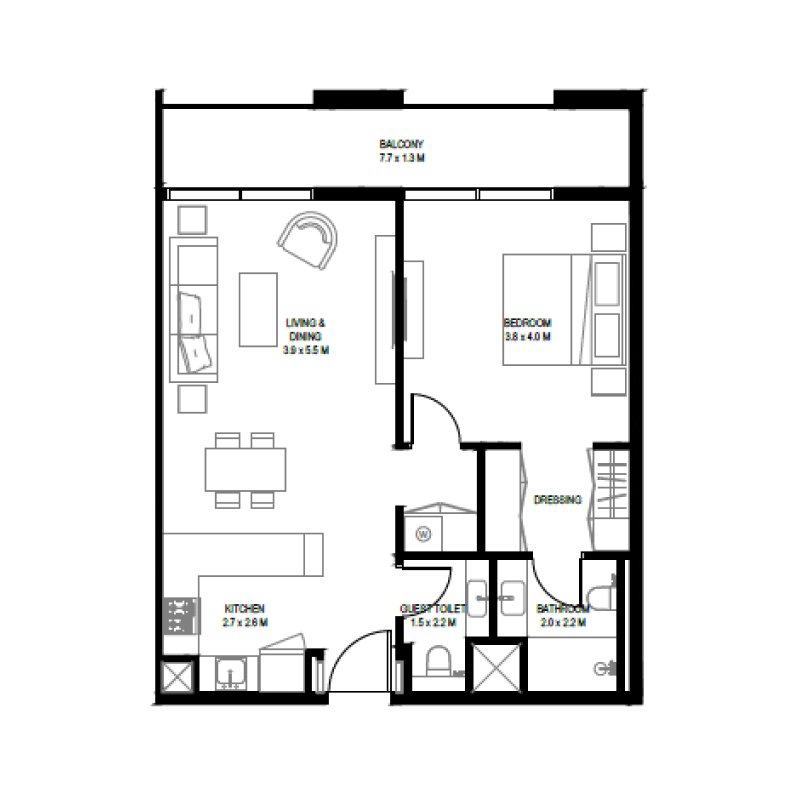 Apartments plan