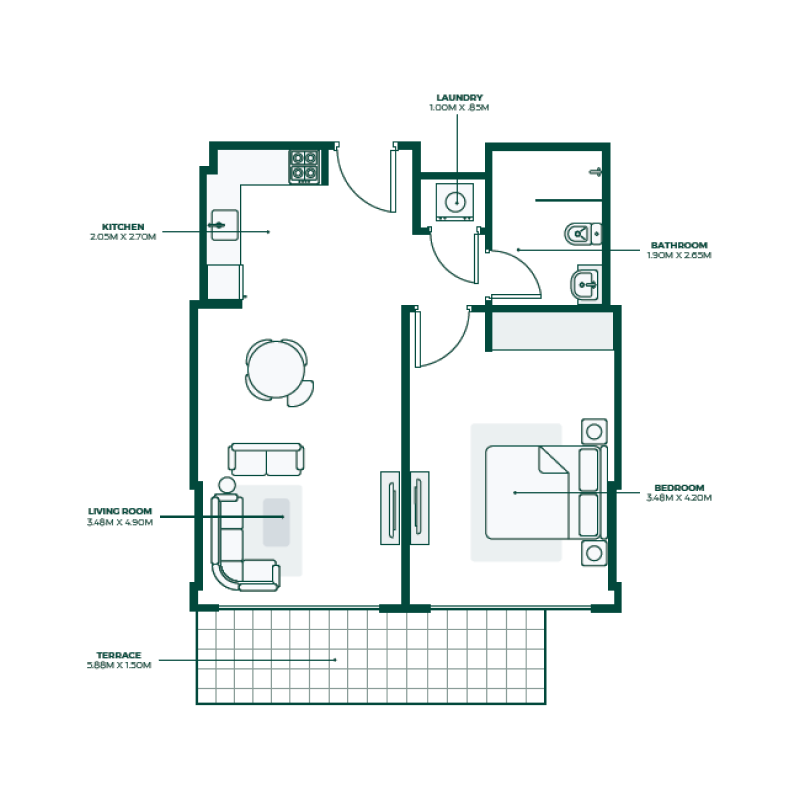 Apartments plan