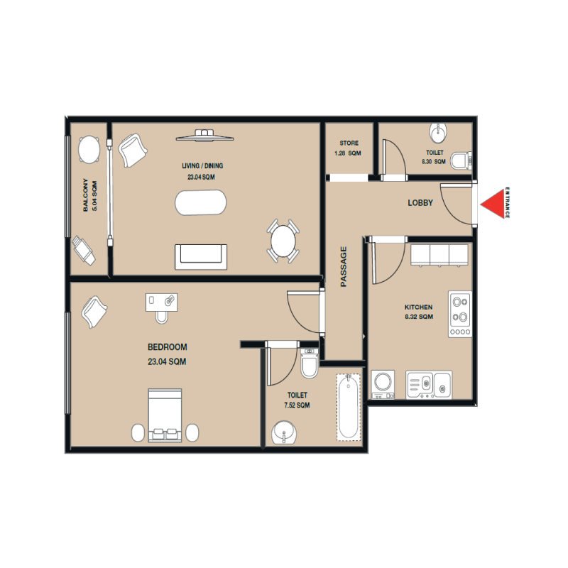 Apartments plan