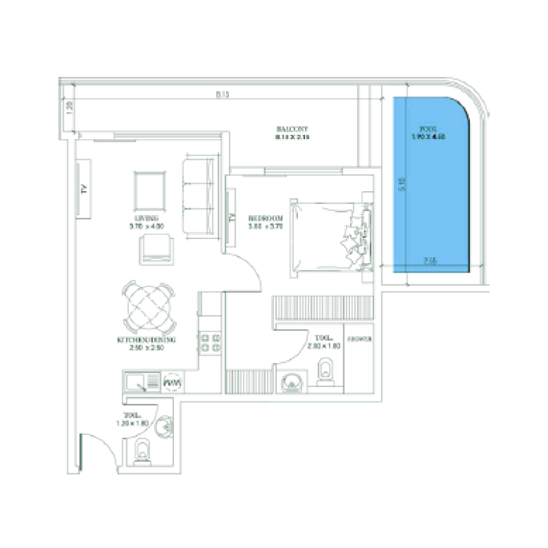 Suite plan