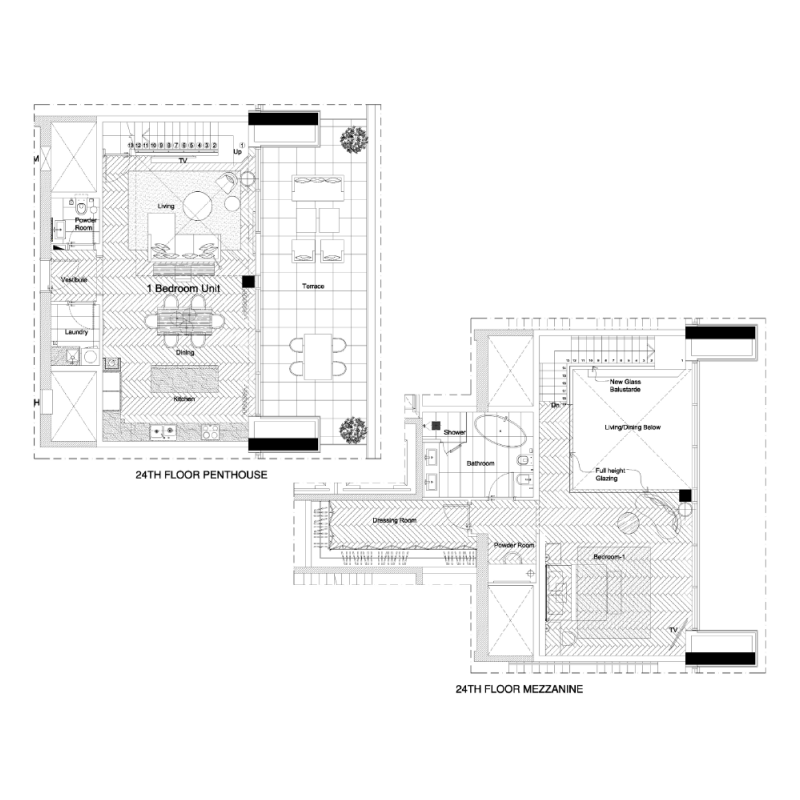 Penthouse plan