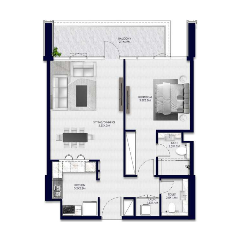 Apartments plan