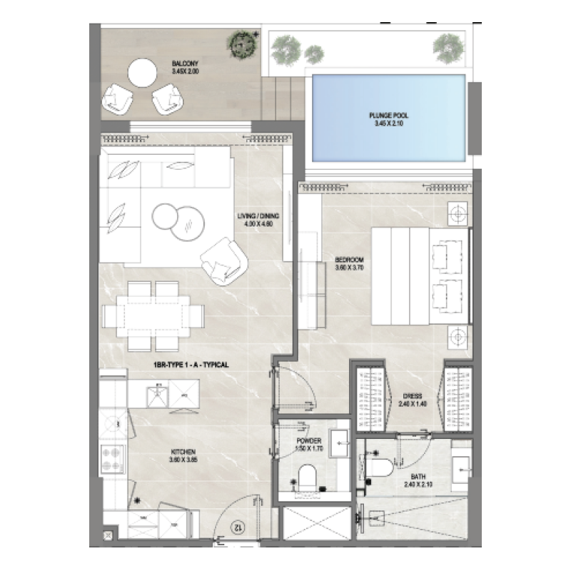 Apartments plan