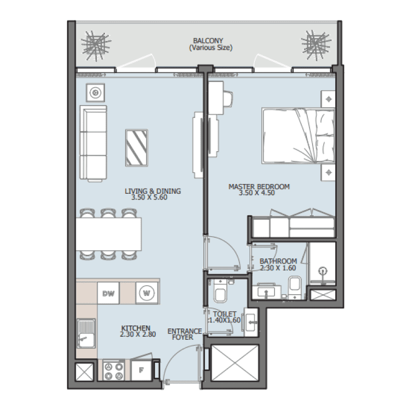 Apartments plan