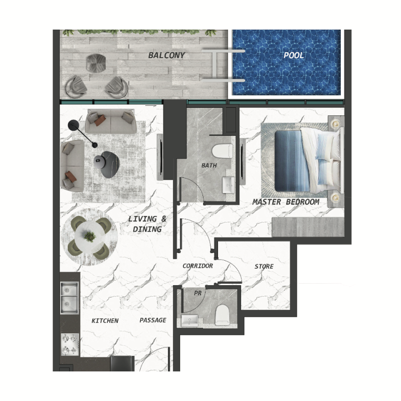 Apartments plan