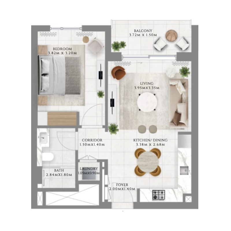 Apartments plan