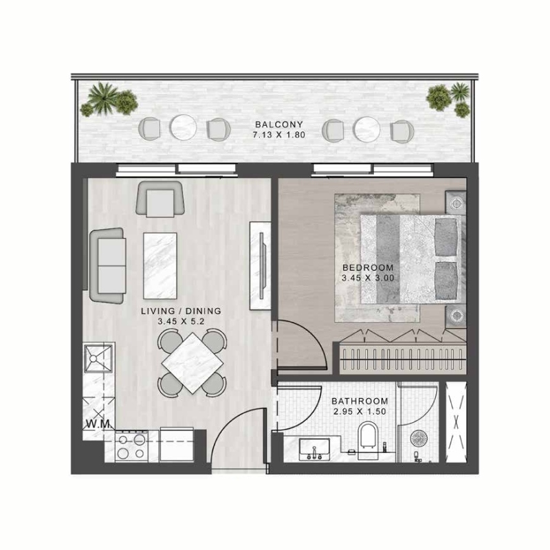 Apartments plan