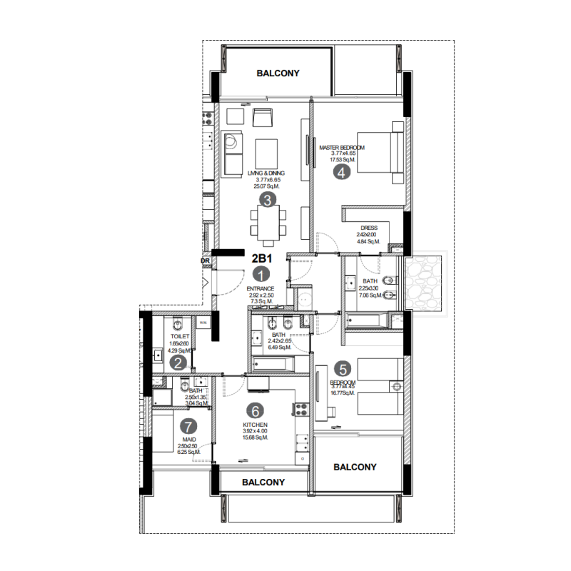 Apartments plan