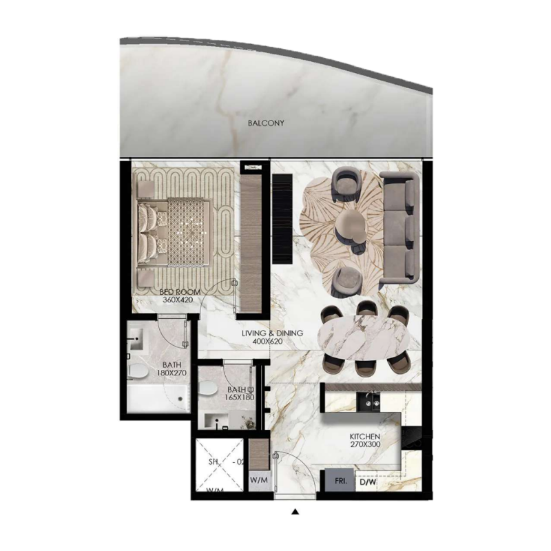 Apartments plan