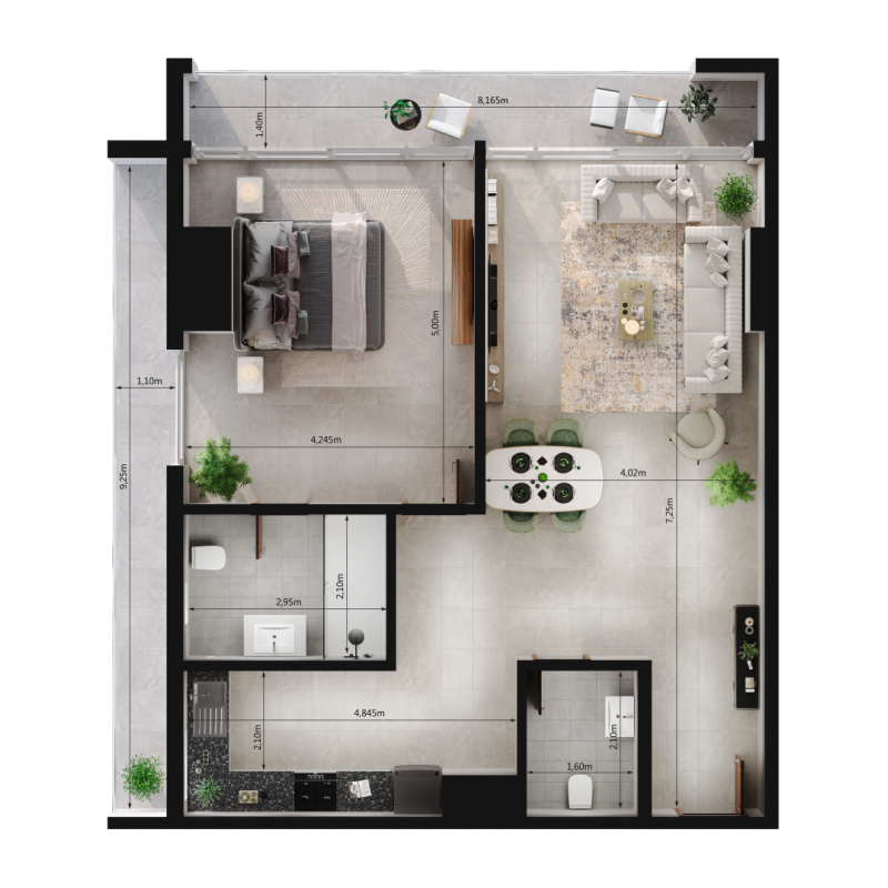 Apartments plan