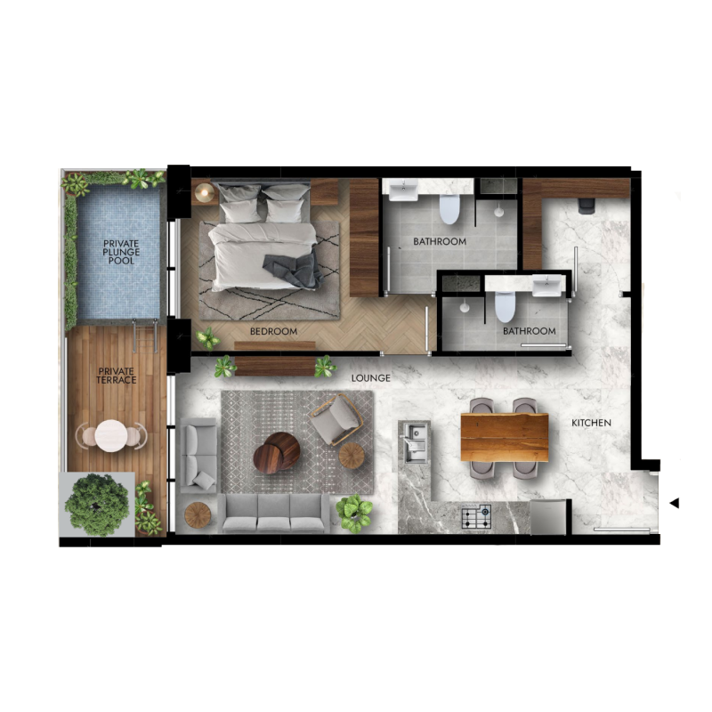 Apartments plan