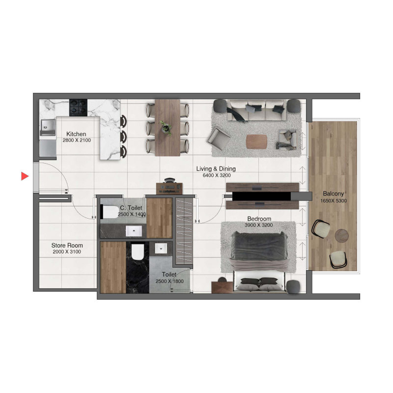 Apartments plan