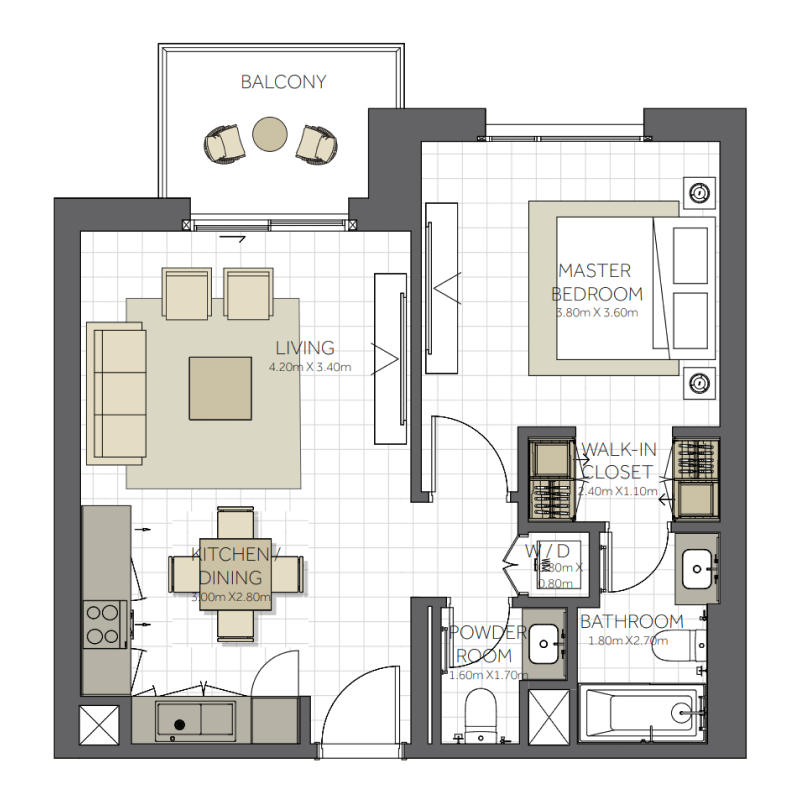 Apartments plan