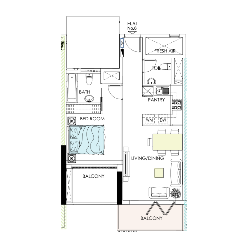 Apartments plan