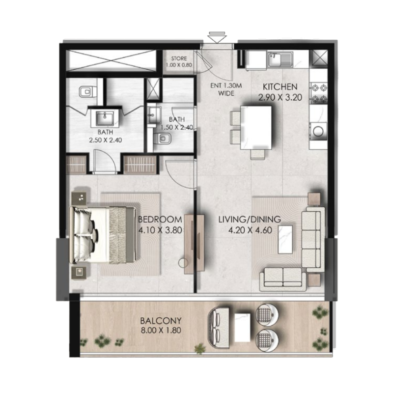 Apartments plan