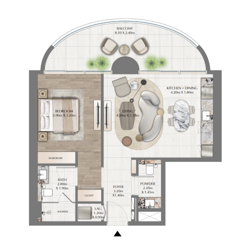 Apartments plan