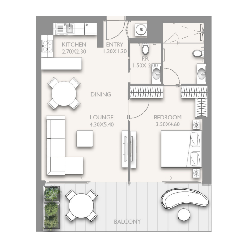 Apartments plan
