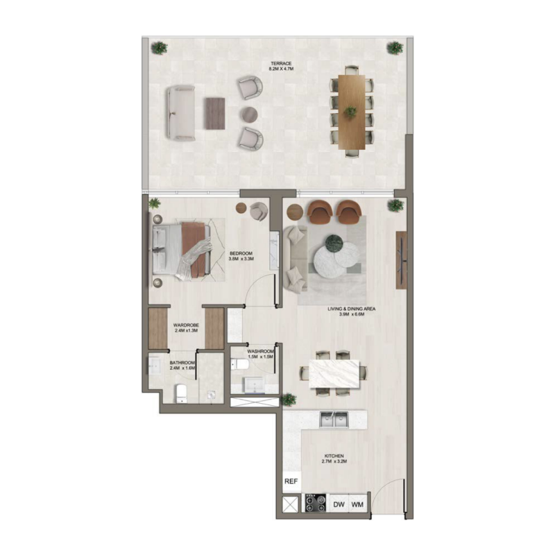 Apartments plan