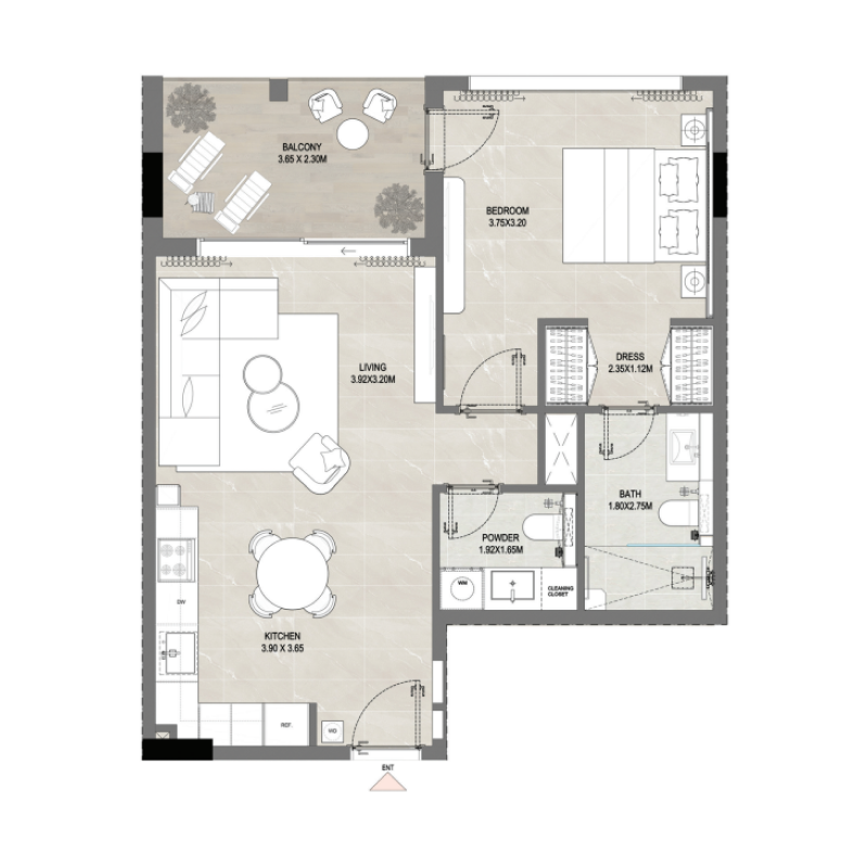 Apartments plan