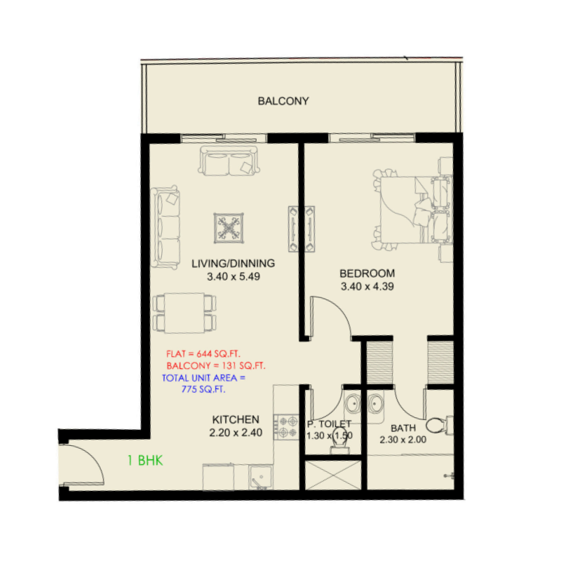 Apartments plan
