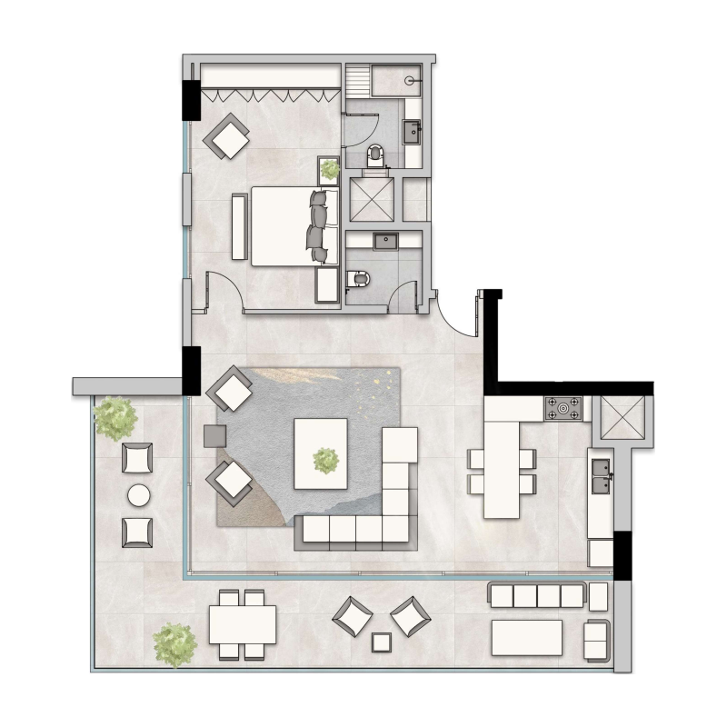 Apartments plan