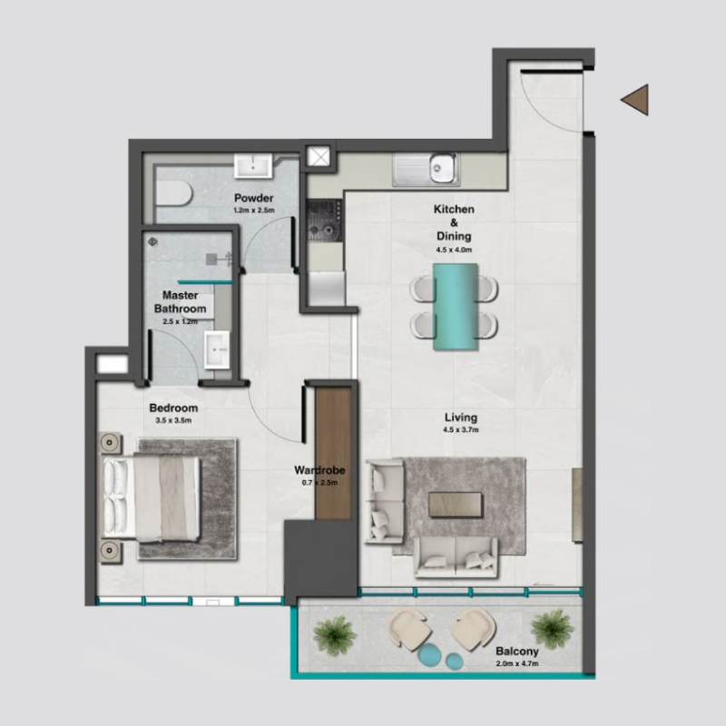 Apartments plan