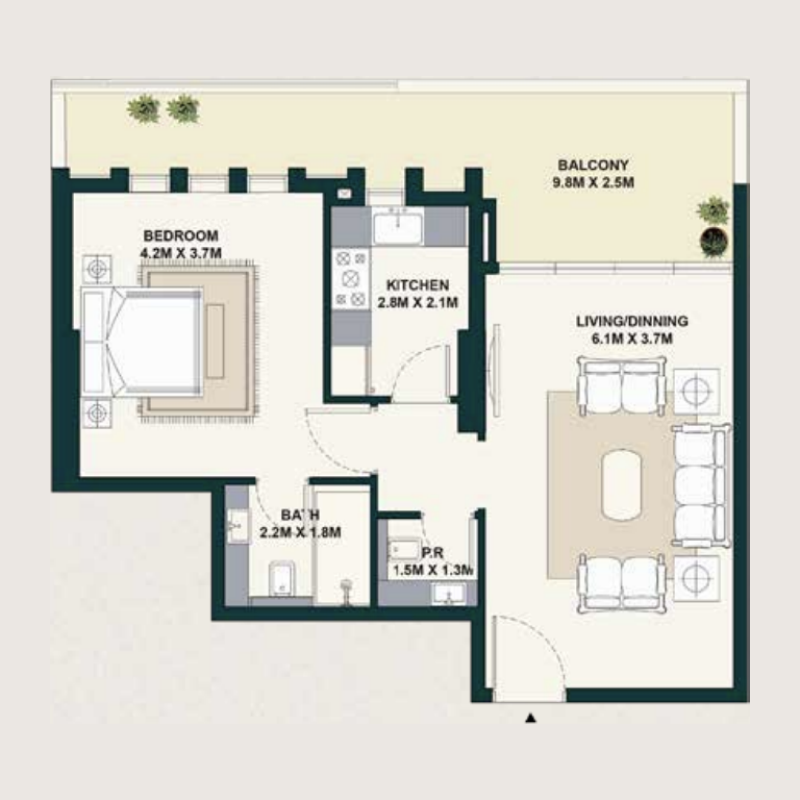 Apartments plan