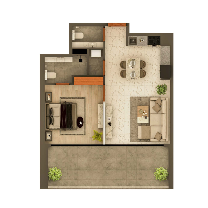 Apartments plan
