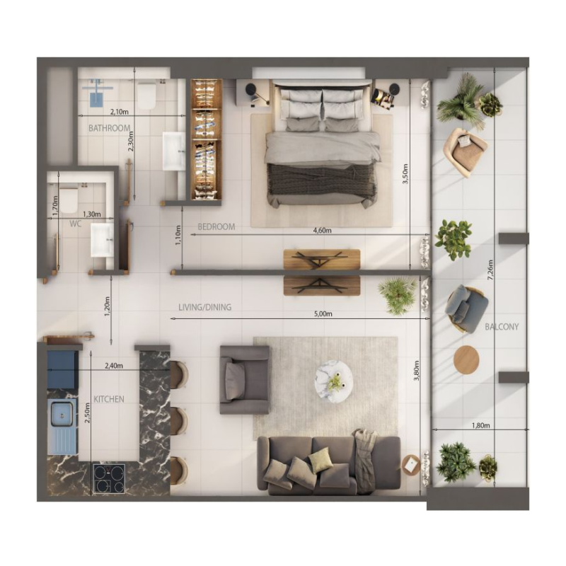 Apartments plan