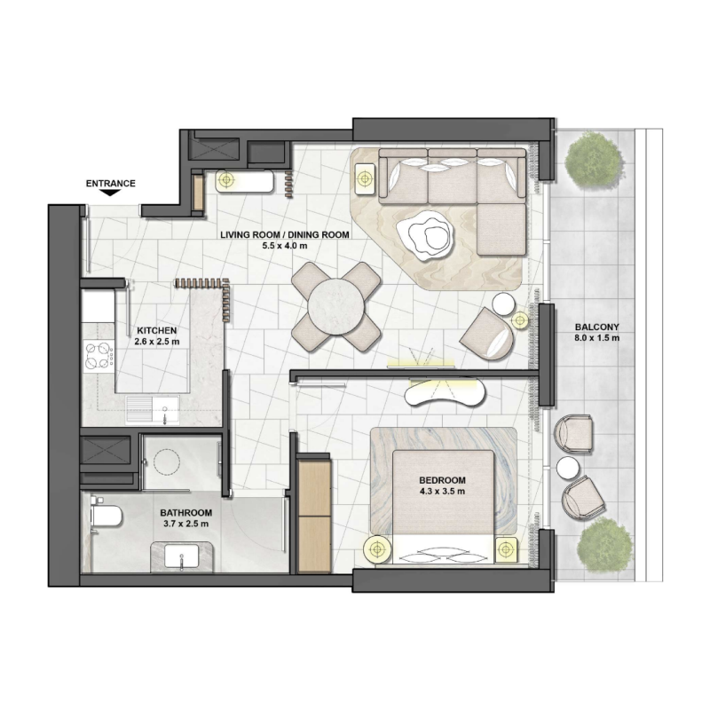 Apartments plan