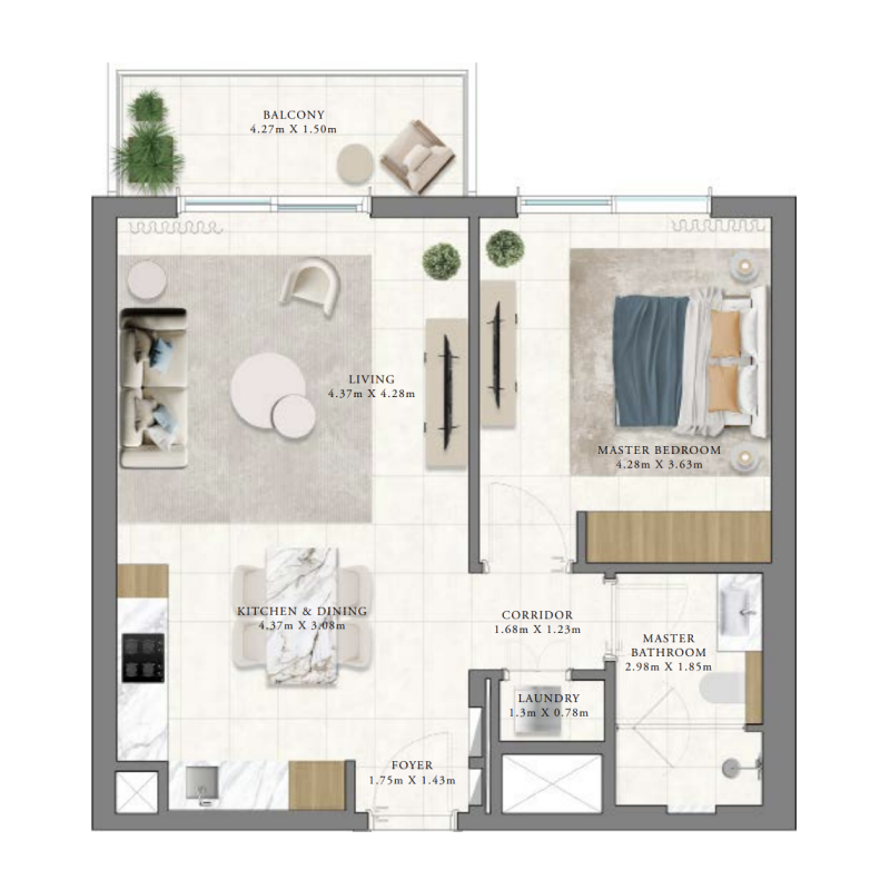 Apartments plan