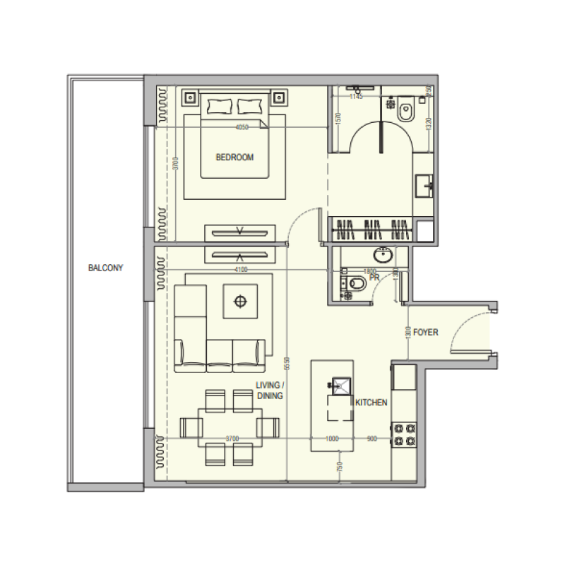 Apartments plan