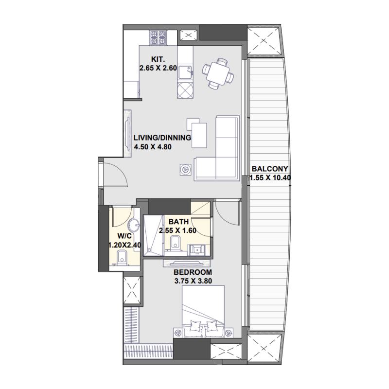 Apartments plan