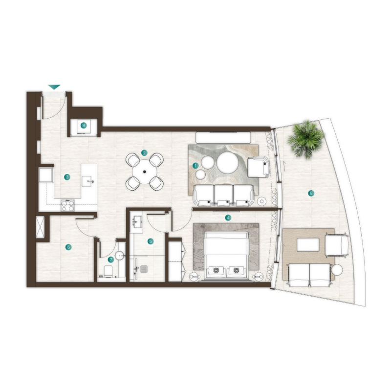 Apartments plan