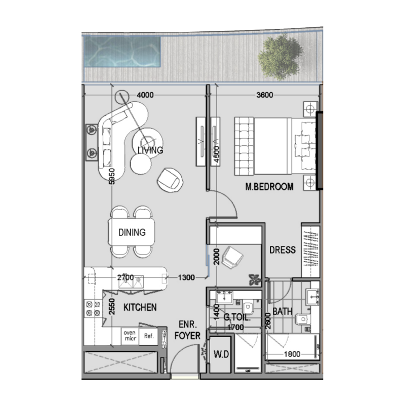 Apartments plan