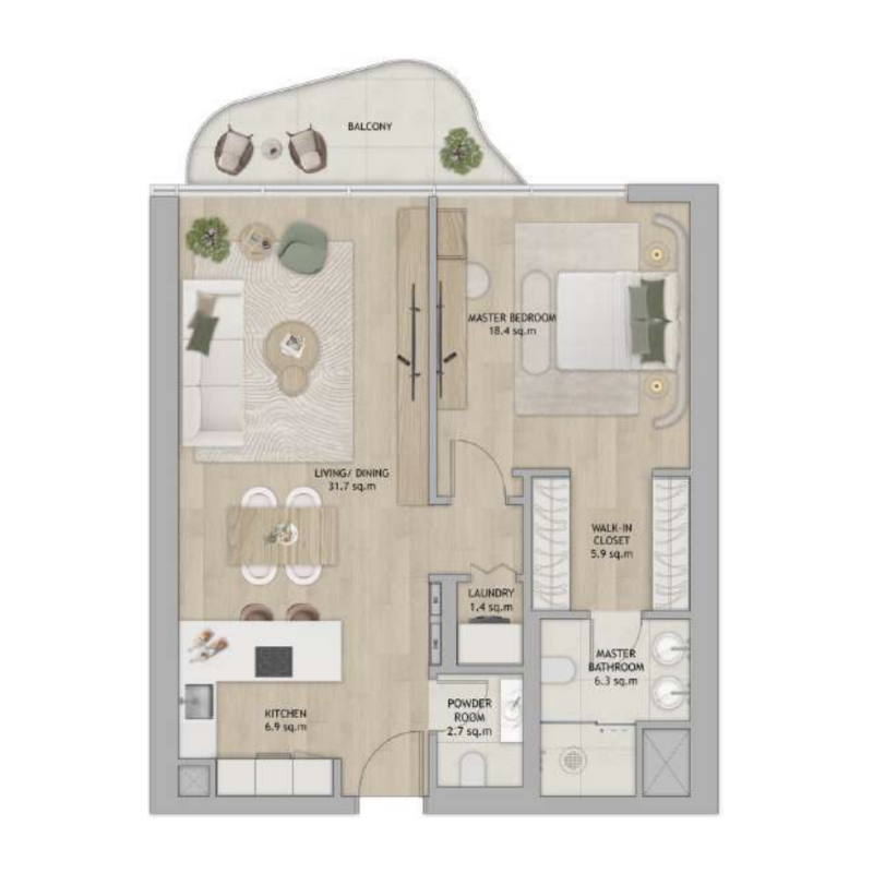 Apartments plan