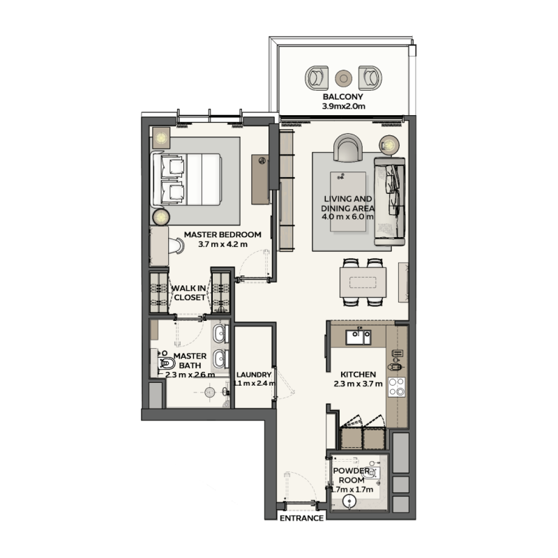 Apartments plan