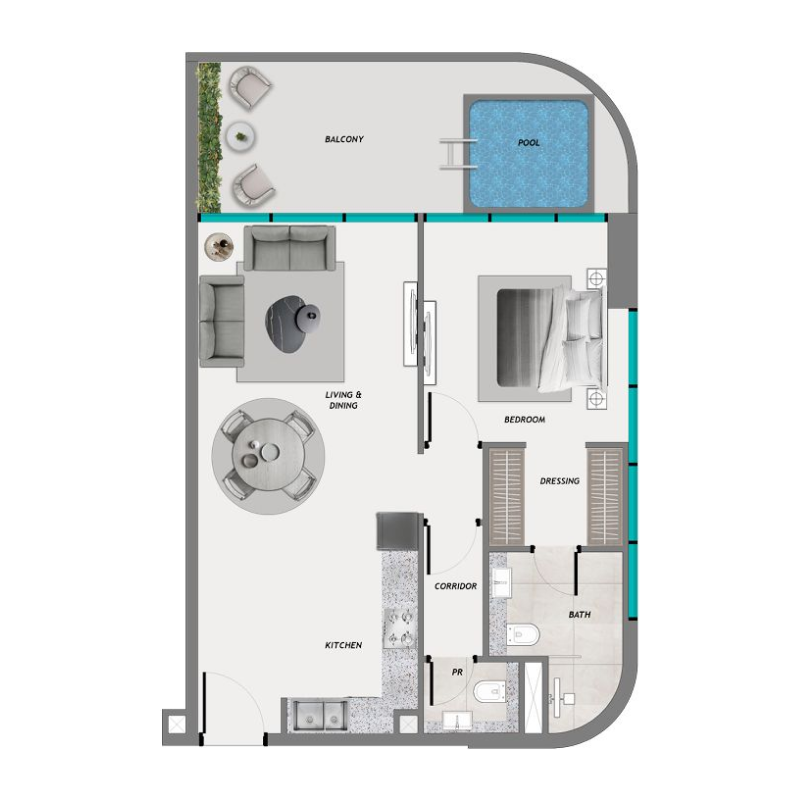 Apartments plan