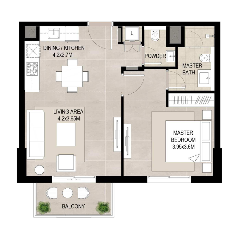 Apartments plan