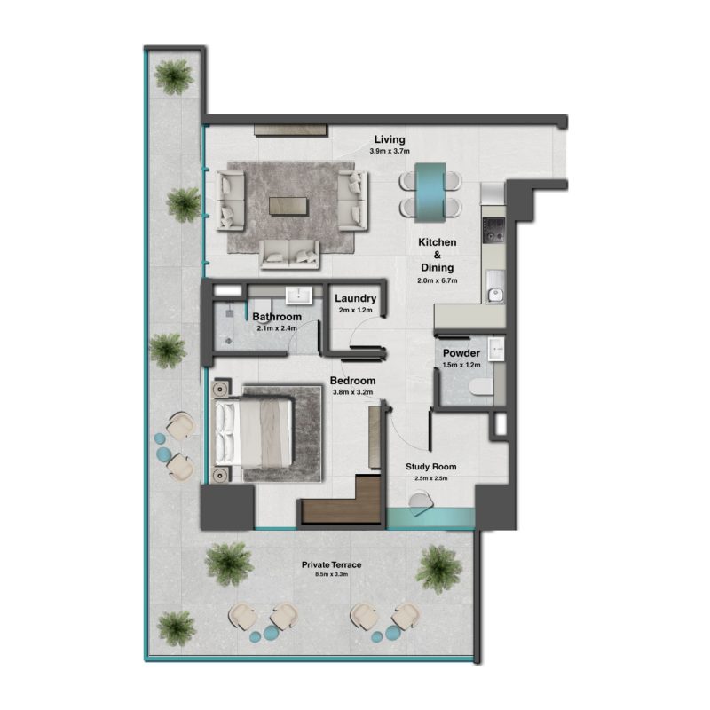 Apartments plan